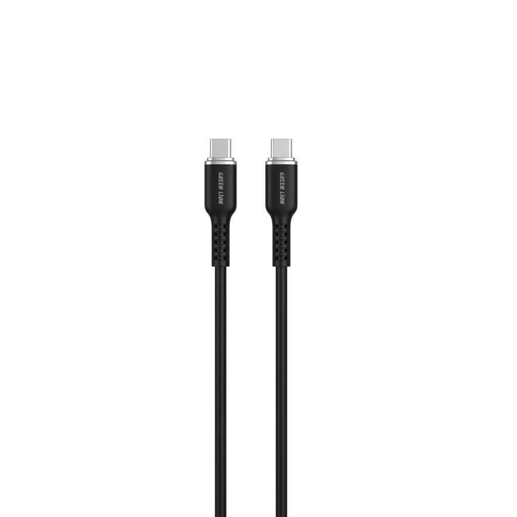 Green Lion USB-C to USB-C Silicone Cable Green Lion USB-C to USB-C Silicone Cable